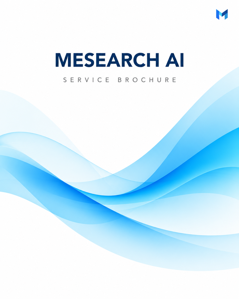 MESEARCH AI Brochure